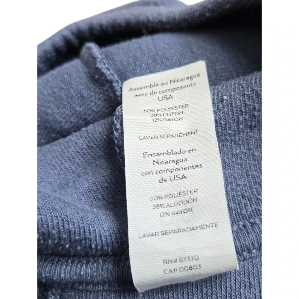 Alo Yoga Womens Sherpa Hoodie Pullover Blue W4326R Size Small S
